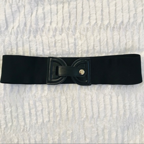 Accessories - Black Elastic Belt